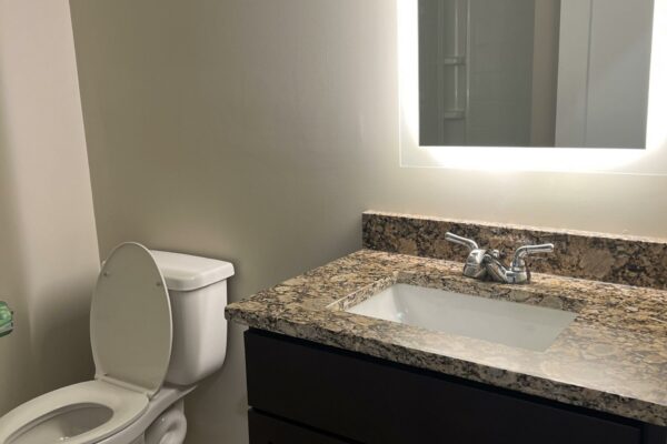 Bathroom-scaled